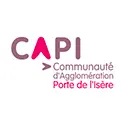 Logo CAPI - Communauté d'Agglomération Porte de l'Isère.